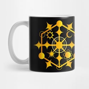 Planetary sacred geometry of the stars Mug